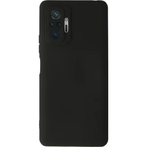 Xiaomi Redmi Note 10 Pro Kılıf Yumuşak Dokulu Silikon - Siyah