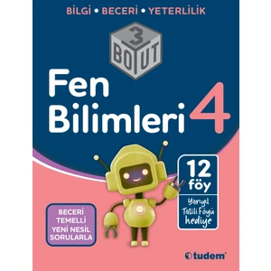 Tudem Yayınları 4. Sınıf Fen Bilimleri 3 Boyut Konu Anlatım Föyü