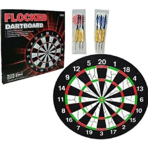 Flocked 18' 6 Oklu Dart Seti