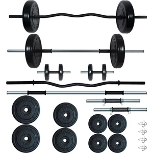48 kg Z Barlı Halter Seti ve Dambıl Seti Ağırlık Fitness Seti
