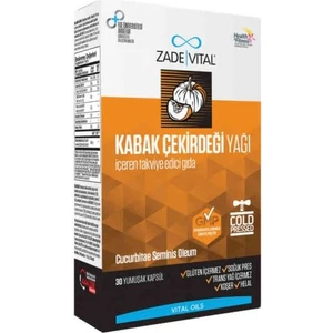 Zade Vital Kabak Çekirdeği Yagı Blister 30 Kapsül