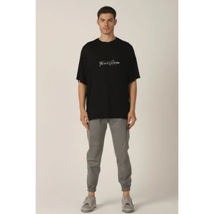 Alexander Gardi Merserize Kumaş Oversize T-Shirt (E21-70800)
