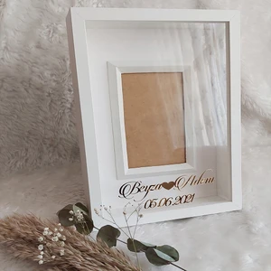 Verda Çerçeve 21X30 cm Verda Anı Çerçevesi Isim ve Tarihli
