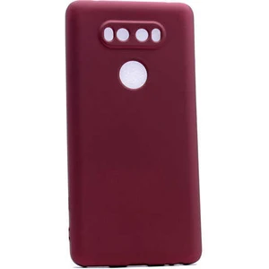 noktaks - Lg V20 - Kılıf Mat Renkli Esnek Premier Silikon Kapak - T1667