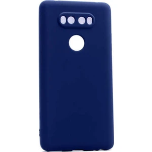 noktaks - Lg V20 - Kılıf Mat Renkli Esnek Premier Silikon Kapak