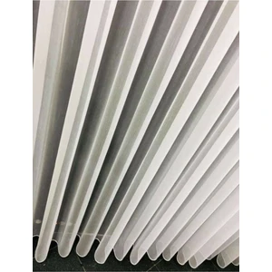 Tül Perde 1/3 Sık Pile Doğal Desen Brillant Marka Mat Zemin Keten Tül 2021 Model Yeni Sezon Kırışmaz