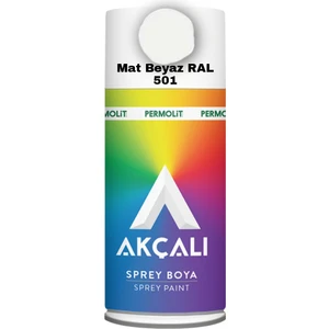 Mat Beyaz Sprey Boya 400ML Ral 501