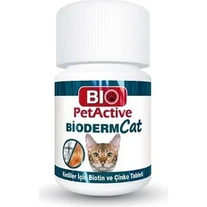 Bio Pet Active Biopetactive Biodermcat Çiğneme Tableti 30GR 100 Tablet