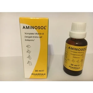 Aminosol Kedi Köpek Vitamin ve Solüsyonu 30 ml