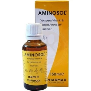 Aminosol Kedi Köpek Vitamin ve Solüsyonu 150 ml