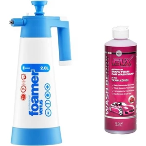 Dvx Washberry Ph Nötr Oto Şampuanı 473 Ml. + Kwazar Köpük Spreyi 2 Lt.