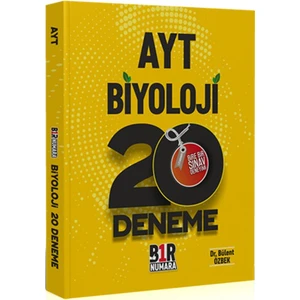 Bir Numara Yayınları AYT Biyoloji 20 Deneme