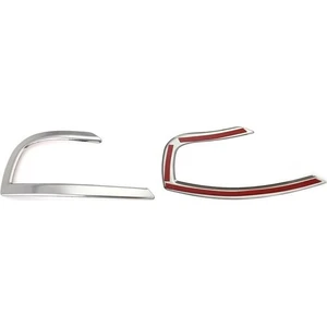 Fams Otomotiv Dacia Duster Krom Arka Reflektör Çerçevesi 2 Parça 2018-2023 Paslanmaz Çelik