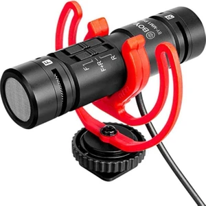 By-Mm1 Pro Çift Kafalı Shotgun Mikrofon