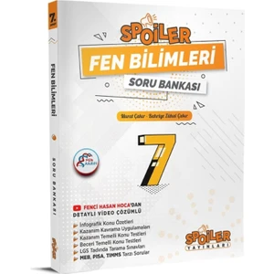 Spoiler 7. Sınıf  Fen Bılımlerı Soru Bankası