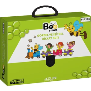 Bee Smart Görsel ve Işitsel Dikkat Seti 5-6 Yaş Bee Smart