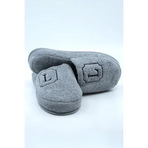 Nakışlı Havlu Banyo Terliği Ev Otel Terliği Kaymaz Kalın Taban Günlük Terlik