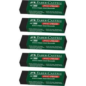 Büyük Boy Silgi Siyah 5'li