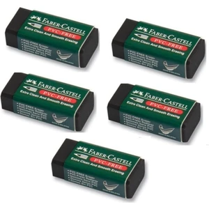 Küçük Boy Silgi Siyah 5'li