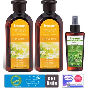 Papatya Şampuanı 300 ml - Her Tip Saç Için Canlandırıcı Saç Toniği 125 ml