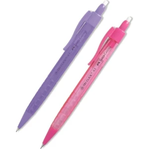 Tri Click 0,7 mm Versatil Kalem Pembe - Mor 2'li