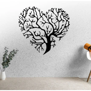 En Özeli 40X38 cm Ağaç ve Kalp Şekilli Duvar Panosu