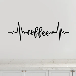 En Özeli 50X15 cm Coffee Yazılı Ritimli Mutfak Yazısı