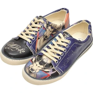 Kadın Vegan Deri Lacivert Sneakers - Oh My Deer Tasarım