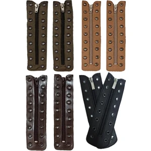 Asker Vadisi Bot Fermuarı 9 Gözlü Hakiki Deri 4 Farklı Renk