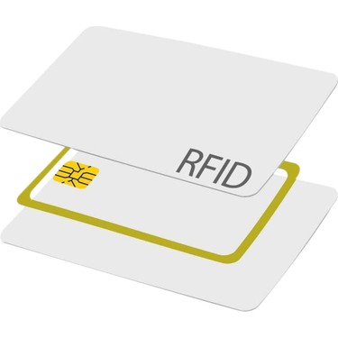 Rfıd 13,56 Mhz Baskısız Akıllı Plastik Kart 100'LÜ Paket Fiyatı