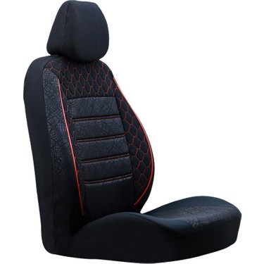 gof bmw 2 serisi koltuk kilifi siyah kirmizi fiyati