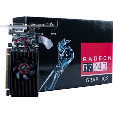 Turbox Knight Zen N R7 240 Amd DDR3 128Bit Vga.Dvi.Hdmi Tek Fan 4GB Ekran