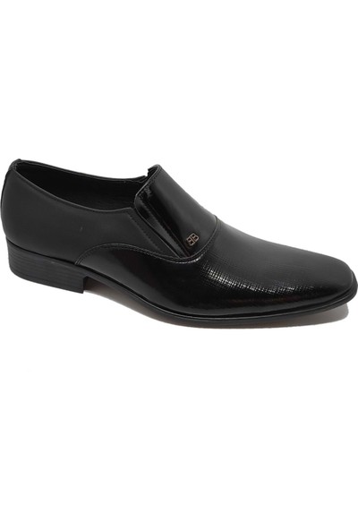 Erdal Erkek Rugan Deri Klasik Ayakkabı - Siyah - 40