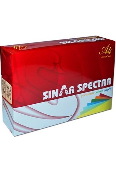 Sınar Spectra Renkli Fotokopi Kağıdı A4 80 gr 500 Sf. IT240 Saffron