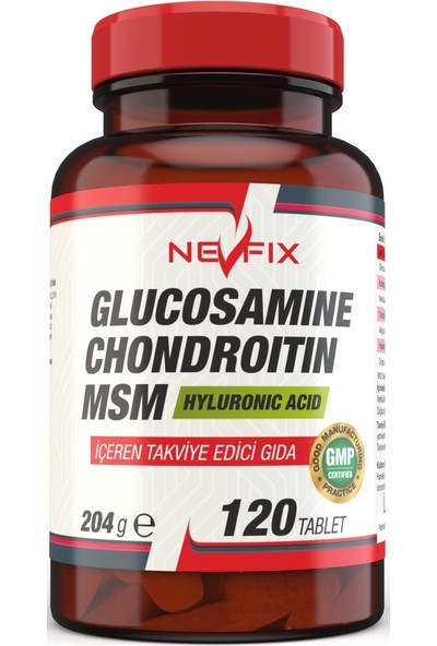 Nevfix Glucosamine Chondroitin Msm 120 Tablet