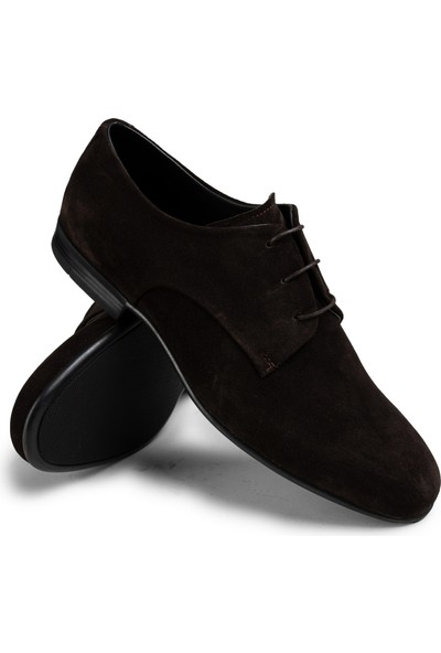 Deery Süet Kahverengi Klasik Erkek Ayakkabı