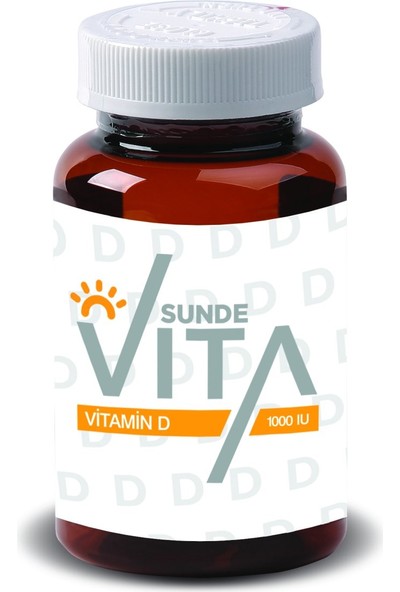 SunDe Vita Vitamin D3 1000 IU / 250 kapsül
