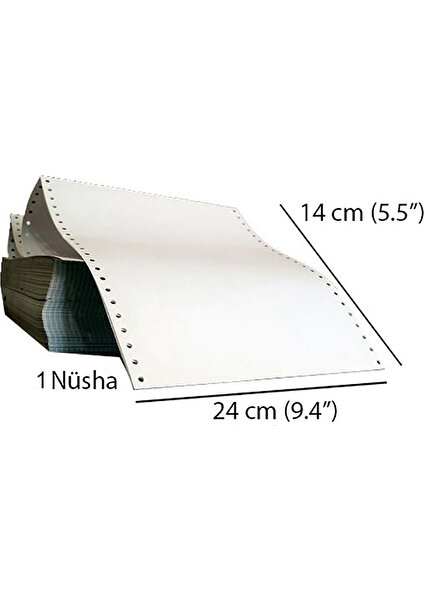 Rulo Merkezi 5.5X24 3 Nüsha 500'LÜ Kantar Fişi