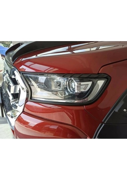 Ford - Ranger T7 / T8 Uyumlu Far Çerçevesi Siyah 2015+ modelleri