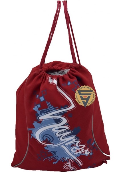 Kumaş Büzgülü Torba Sırt Çantası Kırmızı fiyatları