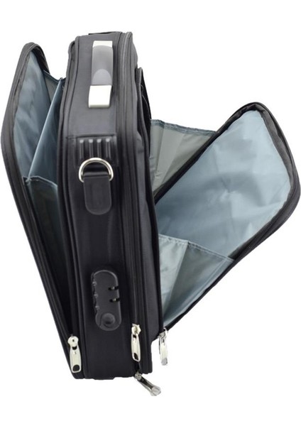 Kilitli Kasalı Kumaş Evrak ve Laptop Çantası 15 Inch modelleri