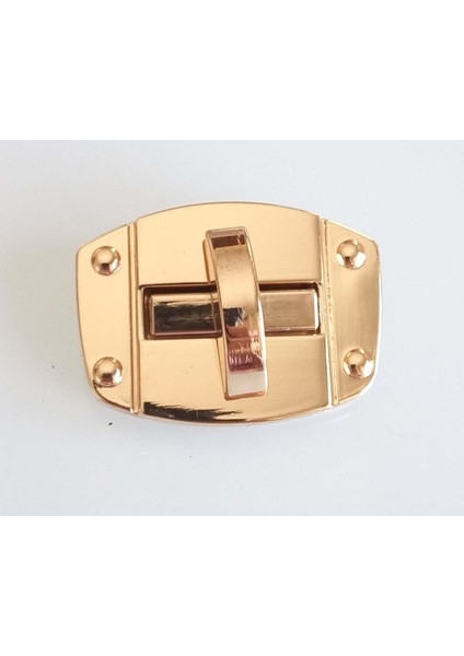 Büyük Boy Light Gold Renk Vidalı Kilit No:29