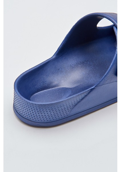 Erkek Lacivert Çift Bantlı Tokalı Terlik indirimleri