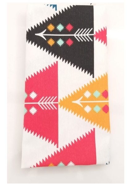 90X50 cm Duck Kumaş Astarlık Ok Desen NO:D35