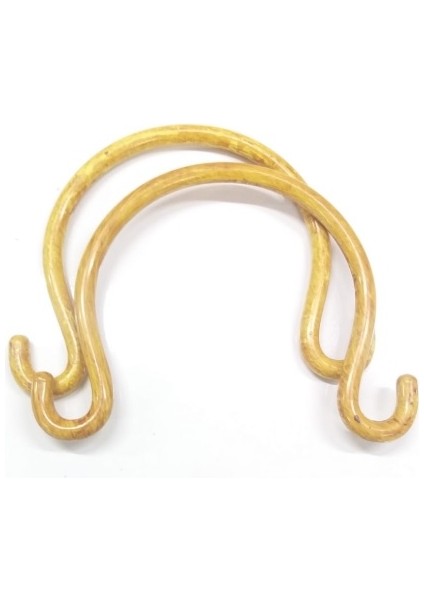 Bambu Görünümlü Plastik Çanta Sapı No:24