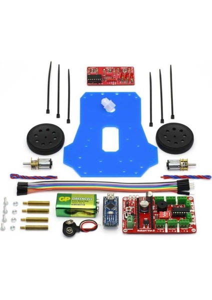 Çizgi Izleyen Robot Kiti - Çigor (Montajlı)