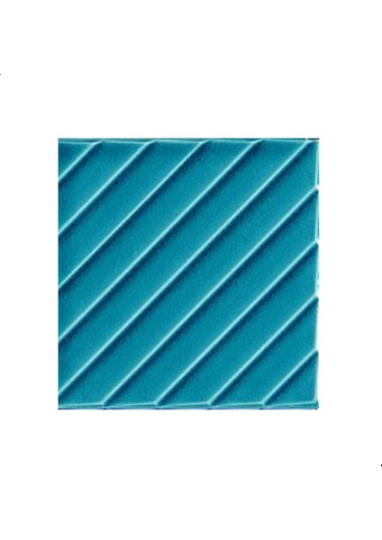 20x20 Cm Linea Turkuaz Modern Desenli Çini Seramik Karo
