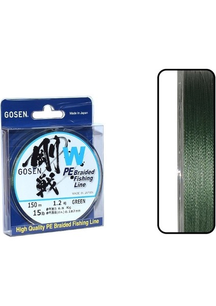 Gosen  W 4  Braıd  150 mt  Yeşil Pe 1.2 - 0.187 mm