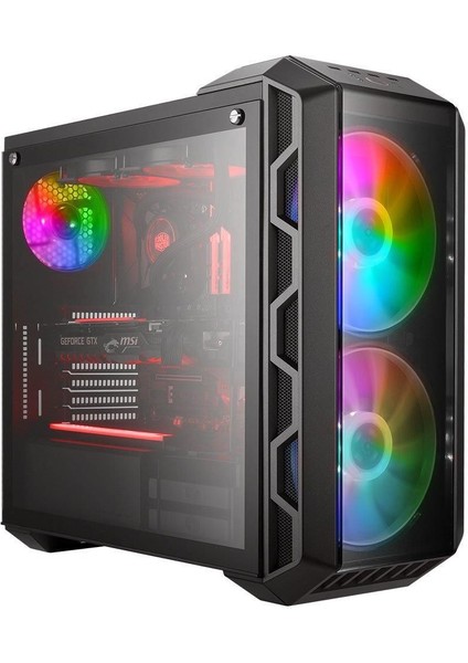 H500 3X A-RGB Fanlı Mid-Tower Gaming PC Kasası MCM-H500-IGNN-S02