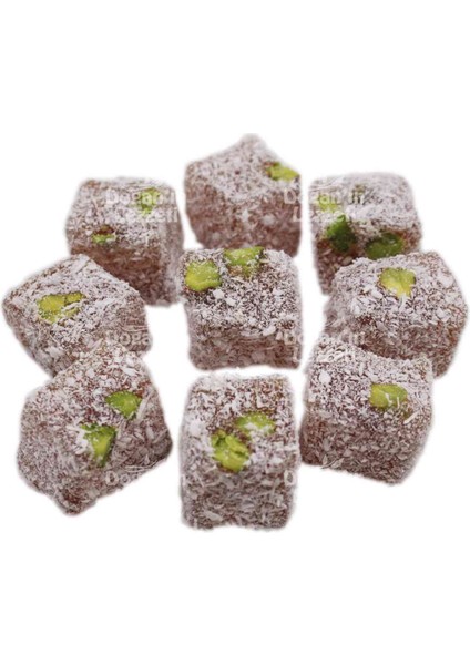 Çifte Kavrulmuş Lokum Antep Fıstıklı 1 kg